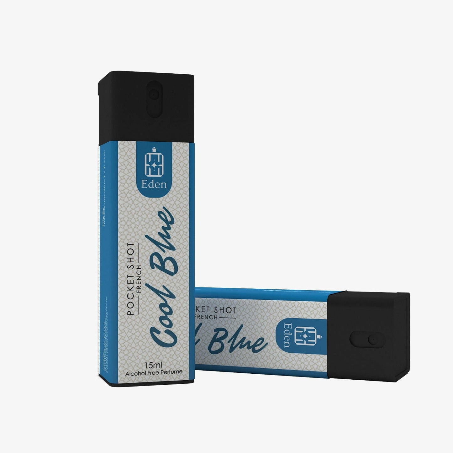 15 ml Cool Blue, natural water based perfume for men and women, alcohol free fragrance with eco-friendly ingredients.