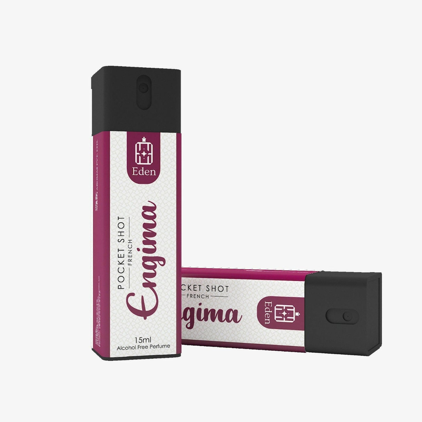 15 ml Enigma, natural water based perfume for men and women, alcohol free fragrance with eco-friendly ingredients.