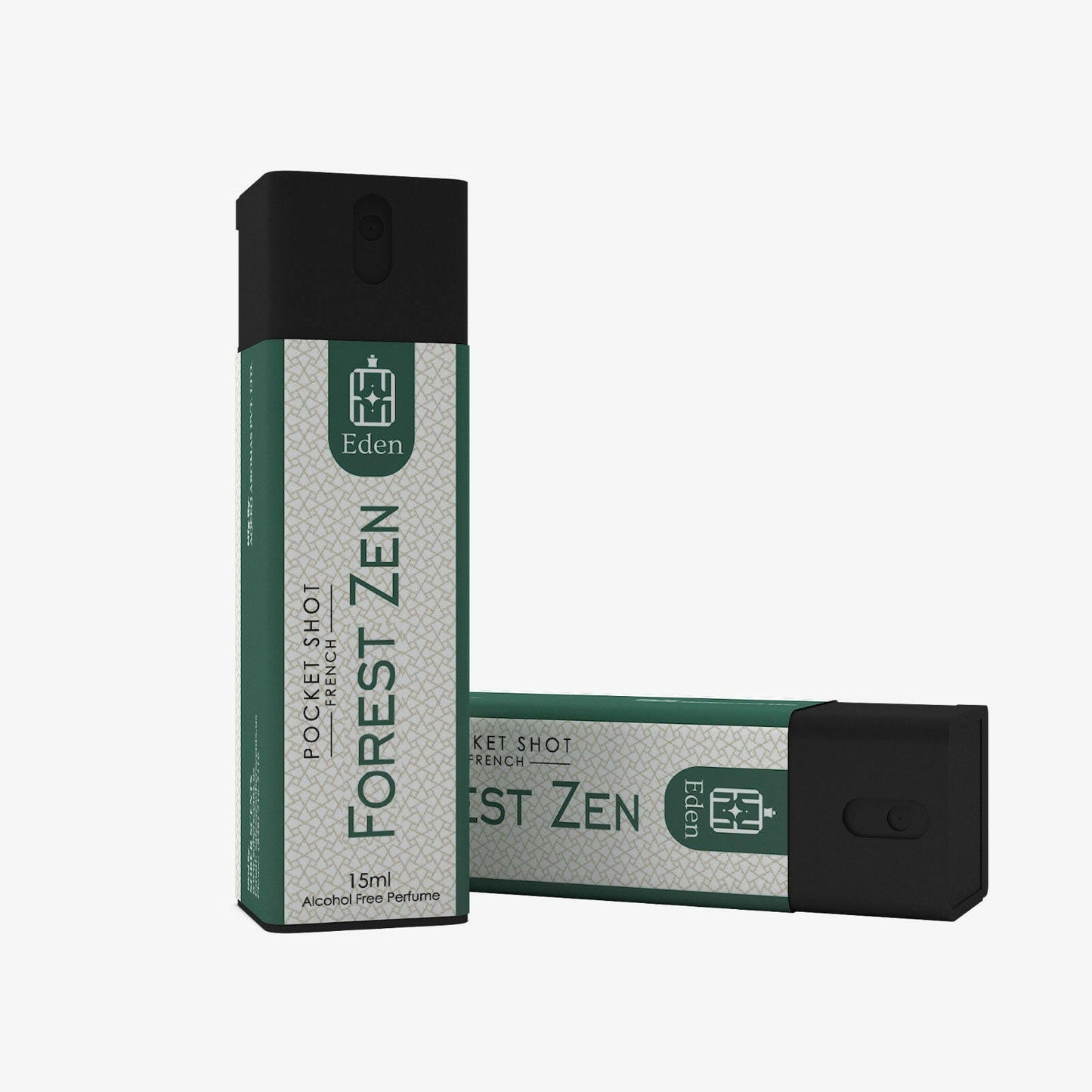 15 ml Forest Zen, natural water based perfume for men and women, alcohol free fragrance with eco-friendly ingredients.