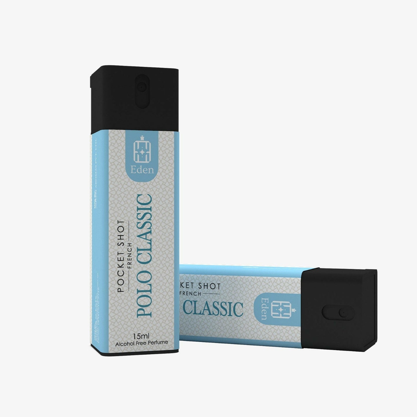 15 ml Polo Classic, natural water based perfume for men and women, alcohol free fragrance with eco-friendly ingredients.