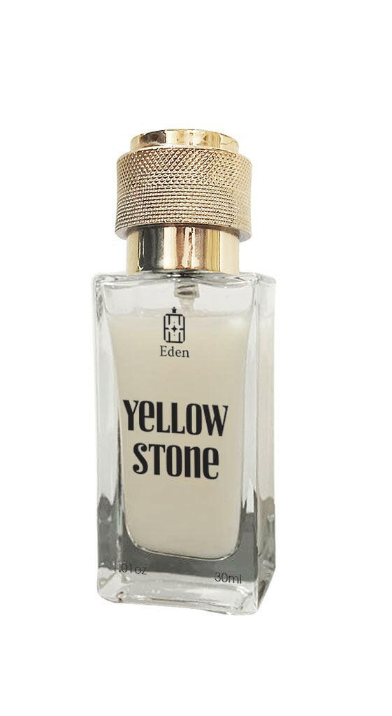 30 ml Yellow Stone, natural water based perfume for men and women, alcohol free fragrance with eco-friendly ingredients.