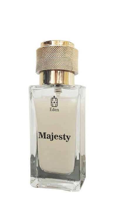 30 ml Majesty, natural water based perfume for men and women, alcohol free fragrance with eco-friendly ingredients.